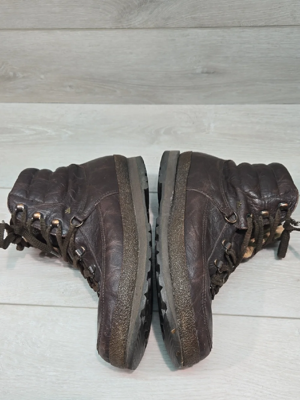 Vintage Finn Comfort Mens Leather High Top Boots Ankle Sneakers Sz UK6 US6-6.5